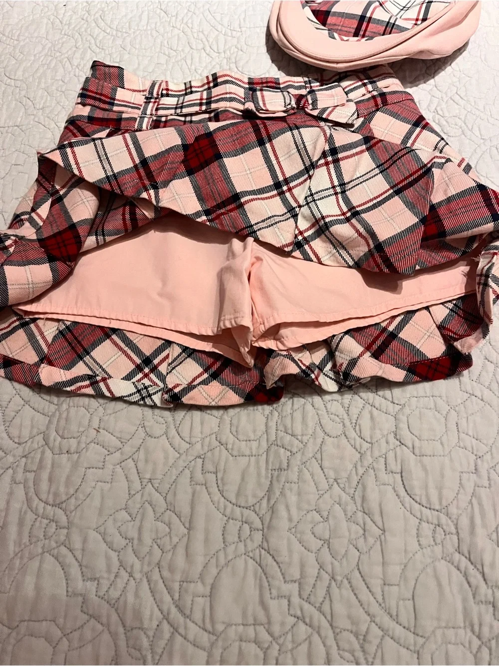 Gymboree Pink and Red Plaid Girls' Shorts